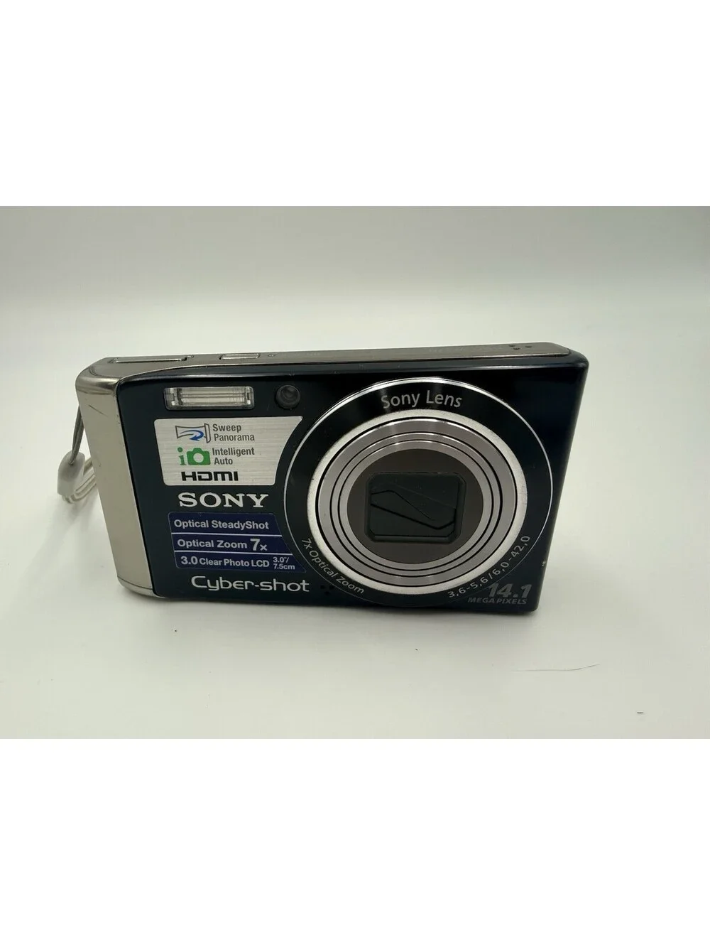 Sony Cyber-Shot 14.1 Megapixels Digital Camera DSC-W370 New Battery Tested Works